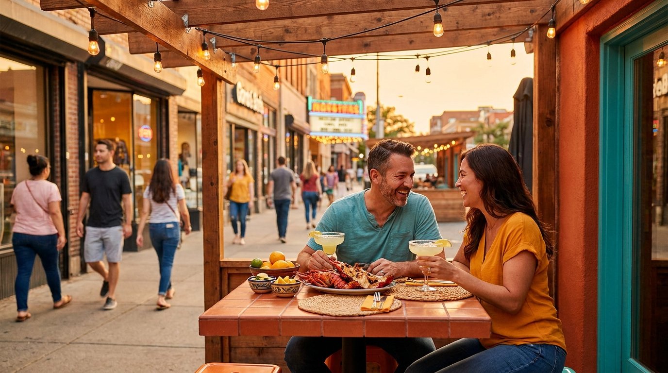 Hillcrest Mexican restaurant patio hero